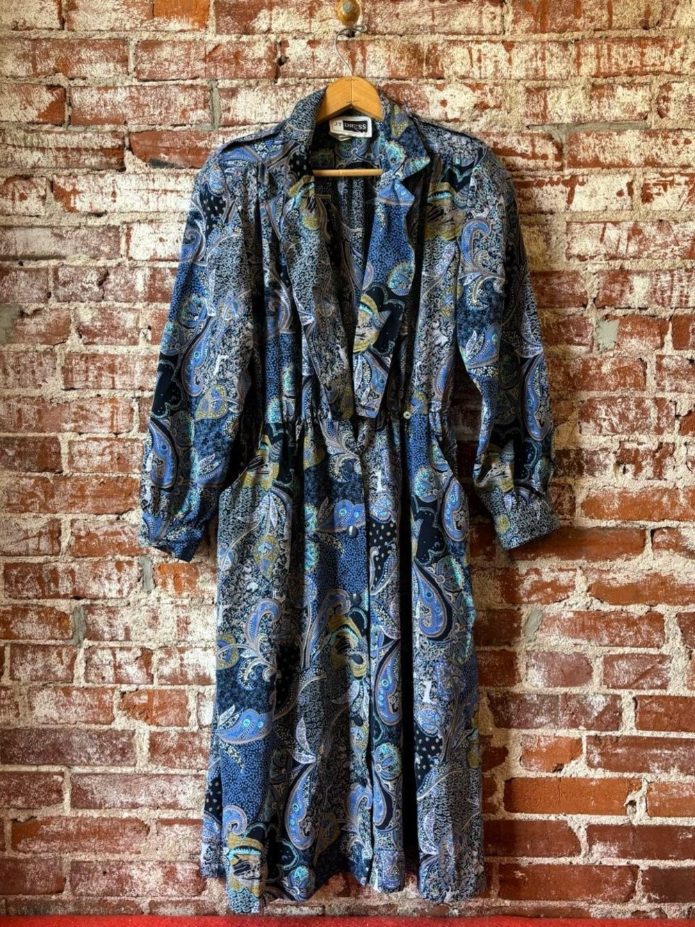Vintage paisley dress